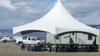Canopy 35 x 40 White Hexagon rental in Fresno-Armona, CA
