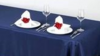 120 Round Navy Blue rental in Fresno-Armona, CA