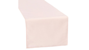 Linen Table Runner Blush Organza rental Fresno-Armona, CA