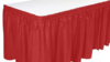 Linen Skirting Red 21 rental in Fresno-Armona, CA