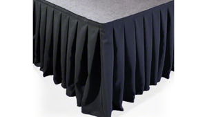Linen Skirting Black 21 rental Fresno-Armona, CA