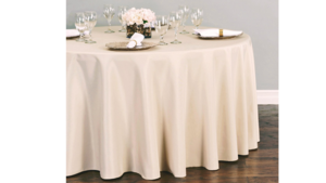 120 Round Beige/Tan rental Fresno-Armona, CA