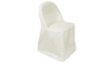 Chair Cover Std. Fold Ivory rental in Fresno-Armona, CA