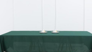 90 x156 Table Drape Hunter Green rental Fresno-Armona, CA