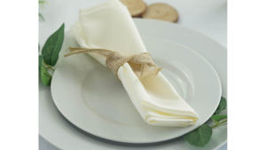 Linen Napkin Ivory rental Fresno-Armona, CA