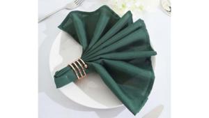 Napkins 20 x 20 Hunter Green rental Fresno-Armona, CA