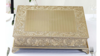 Dessert Gold Sq. Cake Stand rental in Fresno-Armona, CA