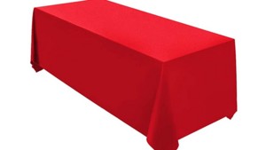 90 x 156 Table Drape Red rental Fresno-Armona, CA