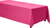 Linen Rectangular 90 x 108 Hot pink rental in Fresno-Armona, CA