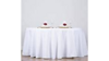 Linen Round 132 White rental in Fresno-Armona, CA