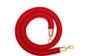 Crowd Control -Red Rope 5 ft. Gold tone Clips rental in Fresno-Armona, CA