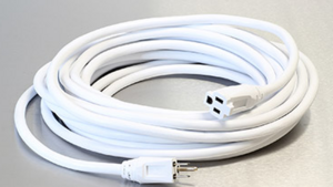 Extension cord white 25 ft rental Fresno-Armona, CA