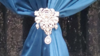 Pipe & Drape - Silver Drape Jewelry rental in Fresno-Armona, CA