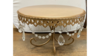 Cake Stand 10 inch w/ jewels Gold tone rental in Fresno-Armona, CA