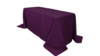 90 x 156 Table Drape Eggplant rental in Fresno-Armona, CA