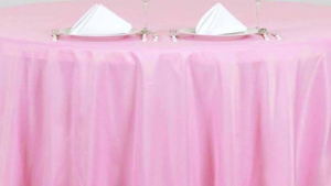 90 x 132 Table Drape Pastel Pink rental Fresno-Armona, CA