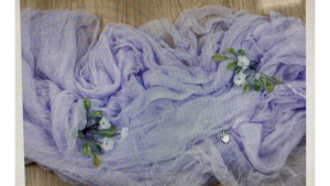 Cheesecloth Runner Lilac rental Fresno-Armona, CA