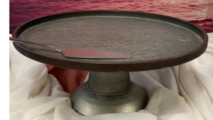 Catering Cake Stand Rustic Tin 14 rental Fresno-Armona, CA