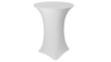 Spandex White cocktail Table rental in Fresno-Armona, CA