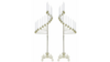 Lighting Spiral Candelabra Brass Set rental in Fresno-Armona, CA