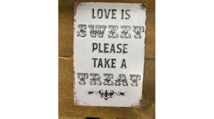 Signage Sweet Treat Metal rental Fresno-Armona, CA