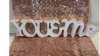Signage Wooden You & Me rental in Fresno-Armona, CA