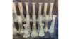 Vase - Glass Clear Bud Mixed rental in Fresno-Armona, CA