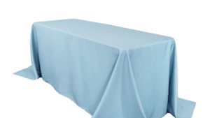 90 x 156 Table Drape Light Blue rental Fresno-Armona, CA