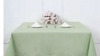 90 x 108 Table Drape Sage Green rental in Fresno-Armona, CA