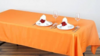 90 x 156 Table Drape Orange rental in Fresno-Armona, CA