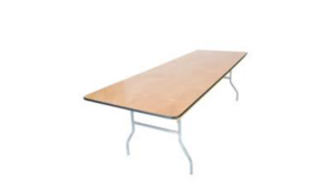 Banquet Table - 8' X 30" Long (SEATS 8) rental N. Virginia-DC, VA