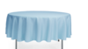 108 round polyester Lt. Blue/Baby Blue rental in Fresno-Armona, CA