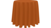 120 Round Burnt Orange rental in Fresno-Armona, CA