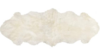 White Fluffy Throw/Rug rental in N. Virginia-DC, VA