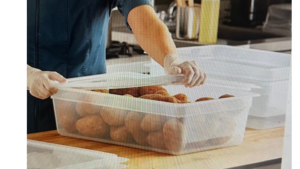 Catering Full pan 6 inch deep with lid rental Fresno-Armona, CA