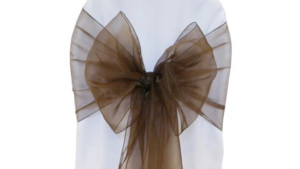 Chair Sash Chocolate Brown rental Fresno-Armona, CA
