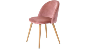 Dusty Rose/Pink Velvet Accent Chair rental N. Virginia-DC, VA
