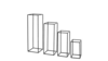 Black Metal Riser Pillar/Column rental in N. Virginia-DC, VA