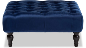Navy Blue Tufted Ottoman rental N. Virginia-DC, VA