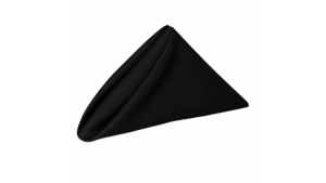 Napkin: 20"x20" - Black rental N. Virginia-DC, VA