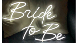 Neon Sign: 24" "Bride to Be" Sign rental N. Virginia-DC, VA