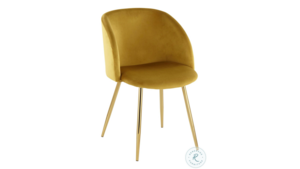 Luna Gold Velvet Chair rental N. Virginia-DC, VA