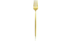 Flatware: Modern Salad/Dessert Fork - Gold (Pac... rental N. Virginia-DC, VA