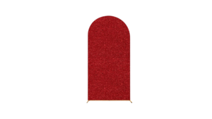 Red Arch Cover-Sequin Spandex Fitted rental N. Virginia-DC, VA