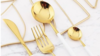 White & Gold Dinner Fork rental in Greater Northern Michigan, MI