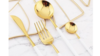 White & Gold Dinner Knife rental in Greater Northern Michigan, MI