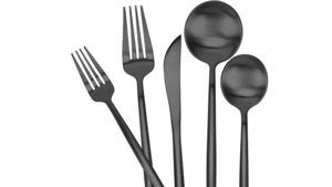 Black Dinner Fork rental Greater Northern Michigan