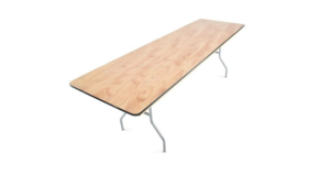 6'x30" Banquet table rental Greater Northern Michigan