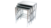 Silver Mirrored Side Tables rental in Greater Northern Michigan, MI