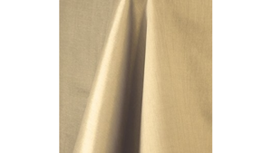 Gold Satin 132" Round Tablecloth rental Orlando, FL